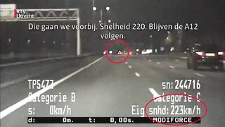 Met 194 km p/u scheuren ze achter elkaar aan op de A28 | RTV Utrecht