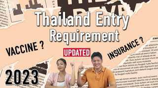 UPDATED The New Rules 2023 TO ENTER THAILAND: CONFIRM!!! | Entry Requirement Travel to Thailand