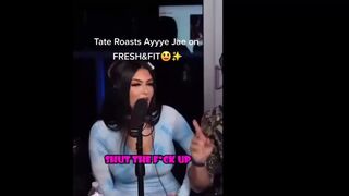 TATE ROASTS ONLYFANS GIRL!