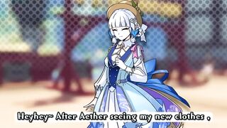 Ayaka is looking for her husband at Lantern Rite...(Genshin Anime)