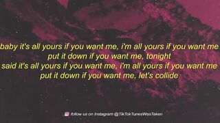 Justine Skye - Collide (ft. Tyga) sped up tiktok (Lyrics) | we can go all the time we can move fast