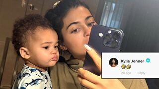 Kylie Jenner REACTS to TikTok Poking Fun at Son Aire's Name