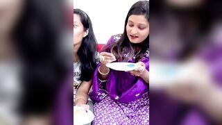 Mini Vlog 149 - Jinni Dhwani Saath Kiya Challenge????| Cute Sisters VLOGS #minivlog #ashortaday #shorts