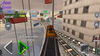 Railroad Train Simulator Games - Challenge Mode Level 17 Using New Train