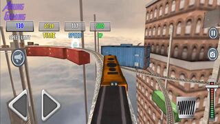 Railroad Train Simulator Games - Challenge Mode Level 17 Using New Train