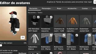 CONSIGUE ROPA 3D GRATIS en ROBLOX