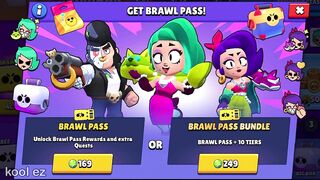 BRAWL PASS UNLOCK SCREEN EVOLUTION + Animation, Sound & Voice Lines | Brawl Stars Season 11 Update