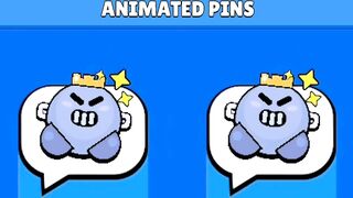 Brawl Stars New Animated Pins | EVE, New Skin Pins & More