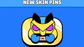 Brawl Stars New Animated Pins | EVE, New Skin Pins & More