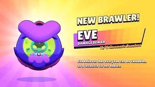 Brawl Stars: New Brawler EVE & All New Skin Unlock Animation | BioDome