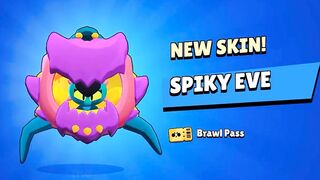 Brawl Stars: New Brawler EVE & All New Skin Unlock Animation | BioDome