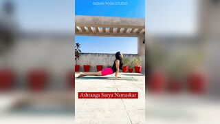 Indian Yogini POWER YOGA FLOW | VYAGHRASANA SURYANAMASKAR | ROCKET YOGA | YIN YOGA POSES | Yoga Girl