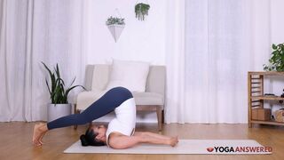 How to Do Plow Pose in Yoga