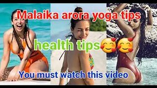 Malaika Arora weight loss | malaika arora yoga videos | yoga at home | Malaika Arora exercise