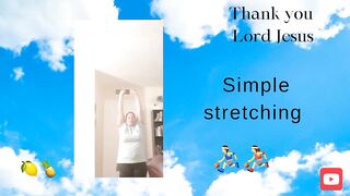 Simple stretching - Ms. Love Koxyn.