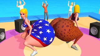 ✅ Twerk Race 3D Game Max All Levels Walkthrough Gameplay iOS New Update 188KJIZPZ