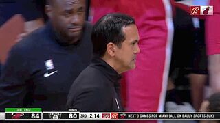 Erik Spoelstra’s Successful Challenge vs. the Nets