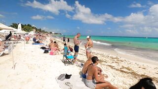 Playa Del Carmen Beach Walk Tour // Riviera Maya Mexico