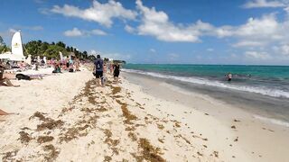 Playa Del Carmen Beach Walk Tour // Riviera Maya Mexico