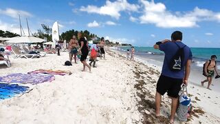 Playa Del Carmen Beach Walk Tour // Riviera Maya Mexico