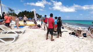 Playa Del Carmen Beach Walk Tour // Riviera Maya Mexico