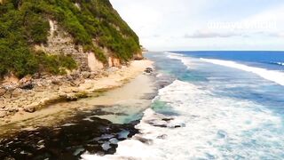 One of the hidden paradises in Bali - Topan Beach