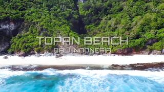 One of the hidden paradises in Bali - Topan Beach