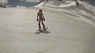 Snowboard Bikini Ride