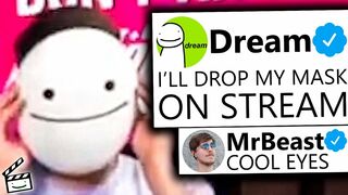 Dream Did Face Reveals On MrBeast's Stream