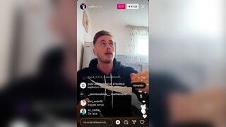 Galik Úr mentegetőzése instagram live Part 1