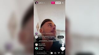 Galik Úr mentegetőzése instagram live Part 1