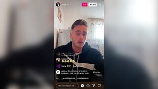 Galik Úr mentegetőzése instagram live Part 1