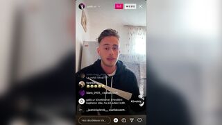 Galik Úr mentegetőzése instagram live Part 1