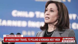 Harris Could Travel To Poland And Romania Next Week