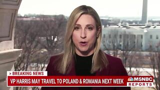 Harris Could Travel To Poland And Romania Next Week