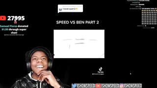 IShowSpeed Reacts To Talking Ben Anime For 3 Minutes ????