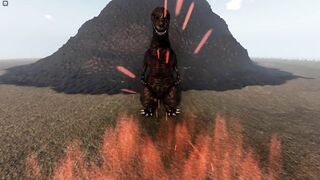 Evolution of Shin Godzilla Atomic Breath In Roblox Games