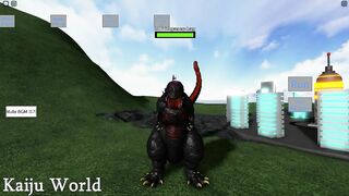 Evolution of Shin Godzilla Atomic Breath In Roblox Games