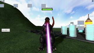 Evolution of Shin Godzilla Atomic Breath In Roblox Games