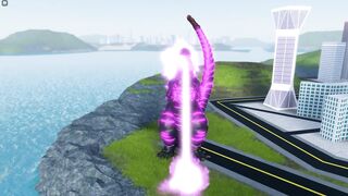 Evolution of Shin Godzilla Atomic Breath In Roblox Games