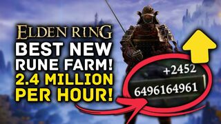 Elden Ring | BEST NEW RUNE FARM 2.4 Million Runes Per Hour - Early/Mid Game Levels