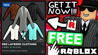 FREE ACCESSORIES! HOW TO GET EVEN MORE LAYERED CLOTHING JACKETS X5! (ROBLOX 3D LAYERED CLOTHING)