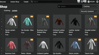 FREE ACCESSORIES! HOW TO GET EVEN MORE LAYERED CLOTHING JACKETS X5! (ROBLOX 3D LAYERED CLOTHING)