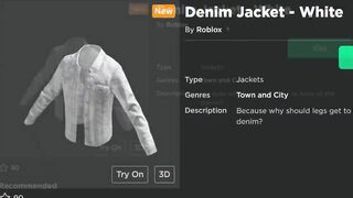 FREE ACCESSORIES! HOW TO GET EVEN MORE LAYERED CLOTHING JACKETS X5! (ROBLOX 3D LAYERED CLOTHING)