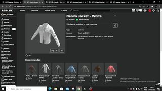 CHEGOU Mais 5 Camisas 3D GRÁTIS No Roblox