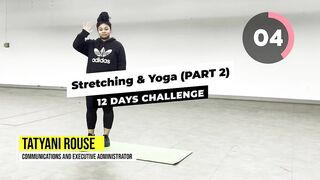 TAC Sports 12 Day Challenge | Yoga and Stretching  (Part 2)