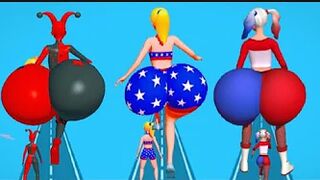 Twerk Race 3D in New Levels Mobile Walkthrough Game Android Trailer Gameplay By Hamdan Gaming