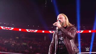 Edge snaps after AJ Styles accepts his WrestleMania challenge on Raw