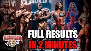 ARNOLD CLASSIC OHIO 2022 | FULL RESULTS