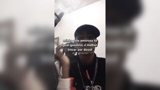 falei tô leve frases debochadas e indiretas tiktok / Instagram